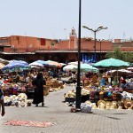 One of the market squares, off the Djemaa El Fna