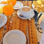 Our daily Moroccan breakfast