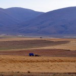 Wide open spaces in the Turkish countryside